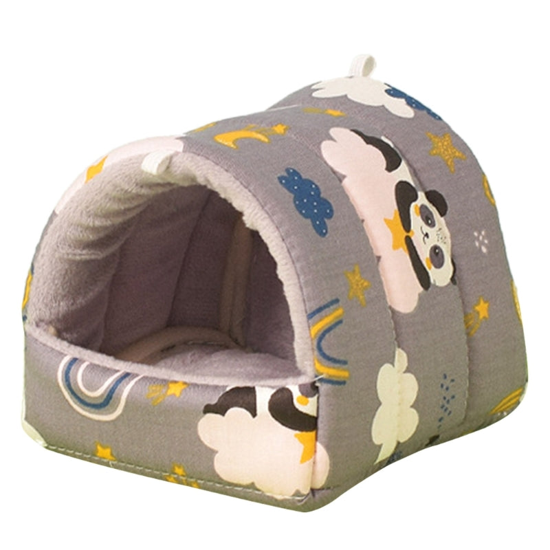 Ferrets Winter Hammock Sleeping Bed Hideaway House Hedgehogs Cage Habitat Decor 090C