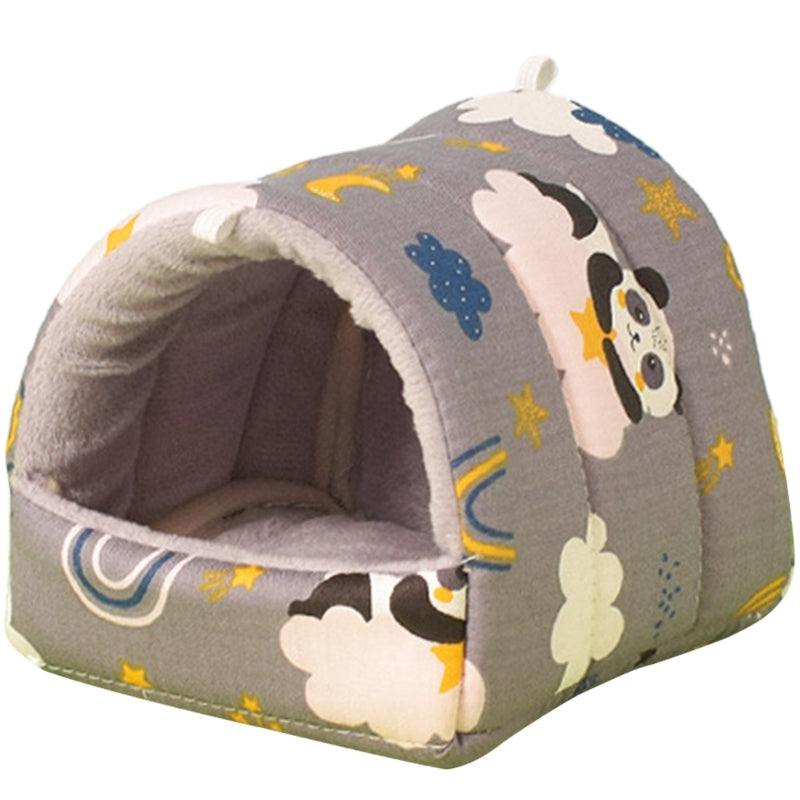 Ferrets Winter Hammock Sleeping Bed Hideaway House Hedgehogs Cage Habitat Decor 090C