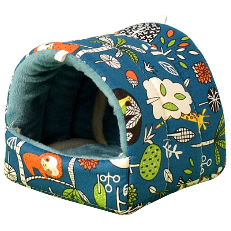 Ferrets Winter Hammock Sleeping Bed Hideaway House Hedgehogs Cage Habitat Decor 090C