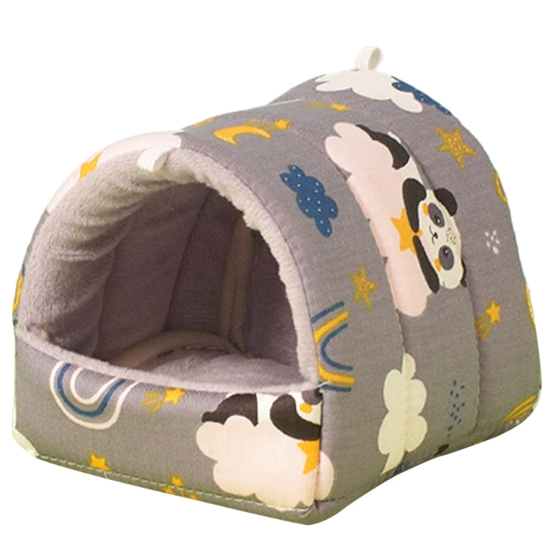 Ferrets Winter Hammock Sleeping Bed Hideaway House Hedgehogs Cage Habitat Decor 090C